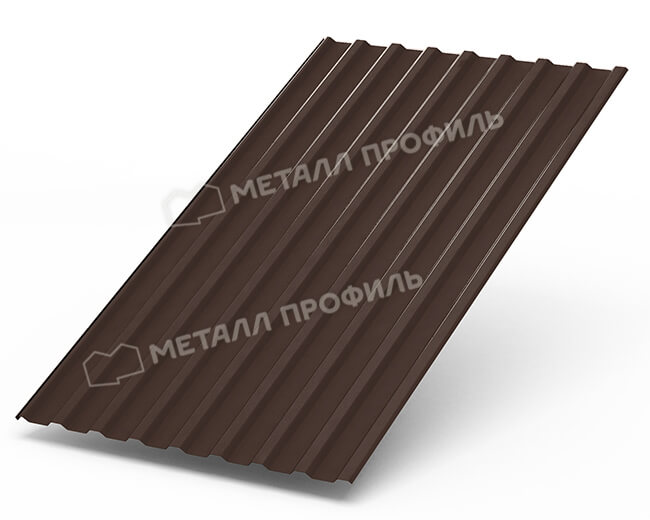 Профнастил МП20 х 1100 - R (Steelmatt-20-8017-0.4±0.08мм) в Щелково