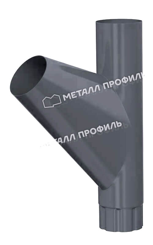 Тройник трубы Foramina Freeze D100 (FRZ_D-01-GreyGrey-0.5) в Щелково