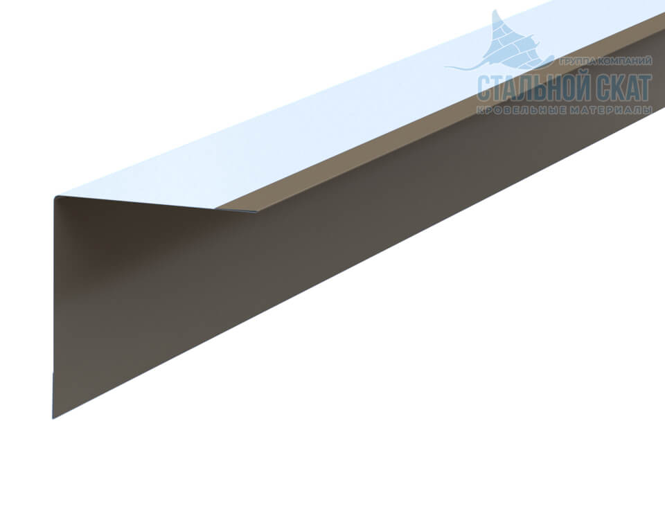 Планка угла внутреннего 50х50х3000 (ПЭ-01-1035-0.45) в Щелково