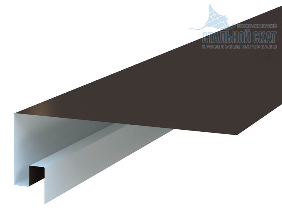 Планка откоса сложная 3D 245х75х2000 (ПЭ-01-RR32-0.45) в Щелково