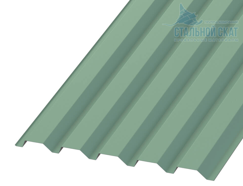 Профнастил С44 х 1000 - B (PURMAN-20-Tourmalin-0.5)