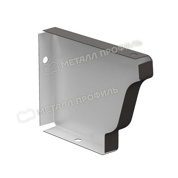 Заглушка желоба 120х86 правая Foramina Freeze QUADRO (FRZ-01-RR32-0.5)